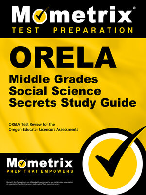 cover image of ORELA Middle Grades Social Science Secrets Study Guide
